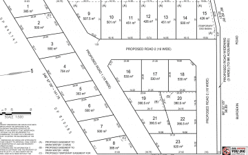Burdekin Road Quakers Hill land subdivision layout