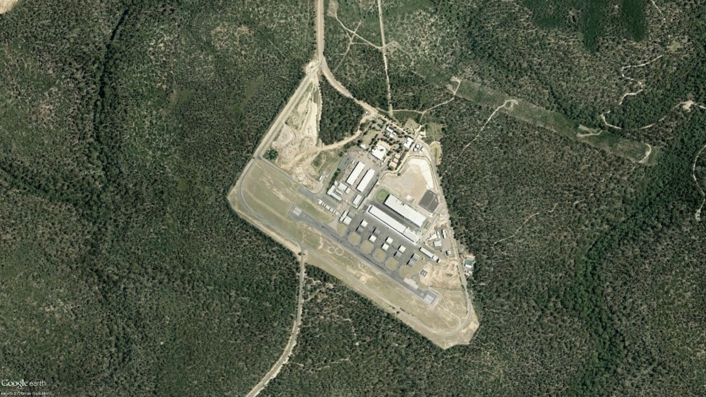 Holsworthy army base Holsworthy environmental survey aerial photo of runway