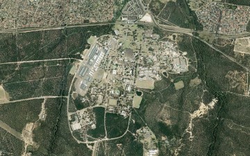 Holsworthy army base Holsworthy environmental survey aerial photo of main site