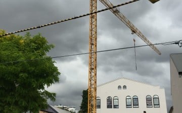 52-54 Pitt Street Redfern construction crane