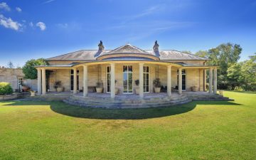 Front view of historic Fernhill Estate at Mulgoa where SurveyPlus completed a boundary survey and boundary marking