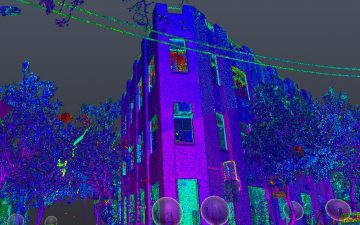 Laser scan of 1-3 Taylor Street, Darlinghurst working for StepOne Life